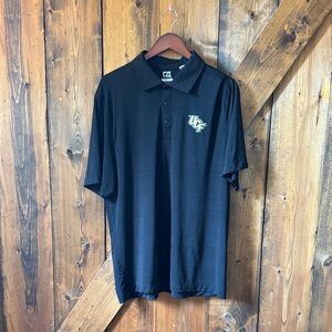 Cutter & Buck Men’s Black UCF Polo Shirt with Logo
